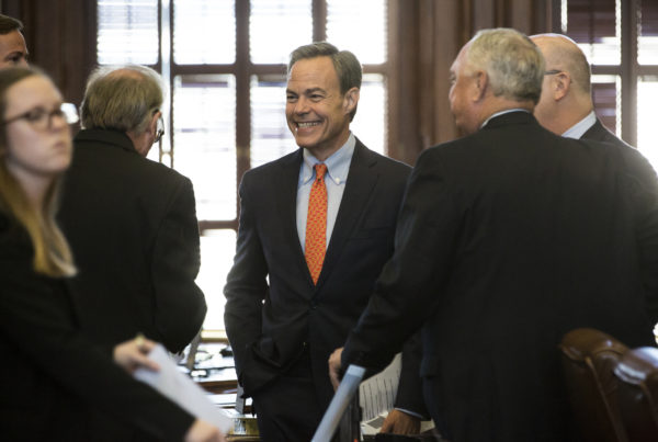 Is Joe Straus Prepping For Future Showdowns At The Capitol?