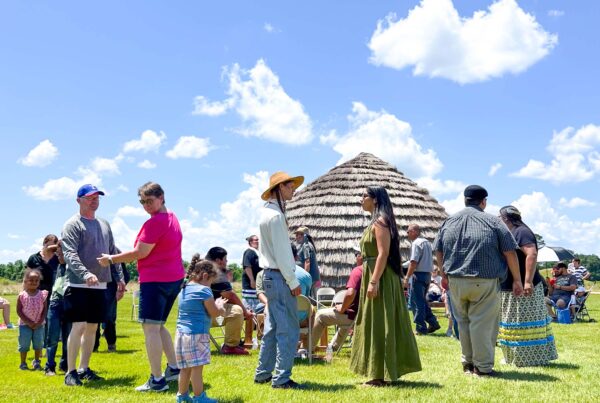 ‘A sense of renewal’: Caddo Mounds historic site reopens 5 years after tornado destroyed property