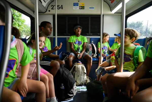 For one Austin summer camp, public transit is part of the adventure