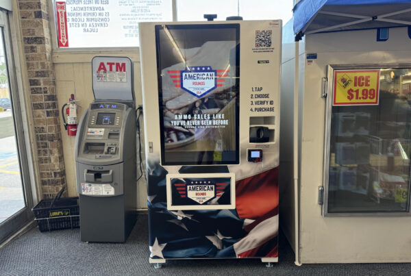 First ammunition vending machine in the state has been installed in a Central Texas grocery store