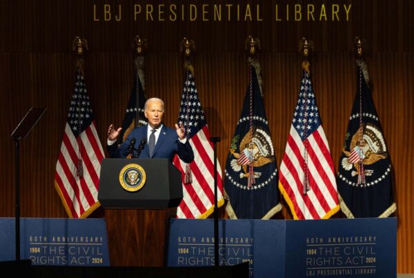 In Austin to commemorate Civil Rights Act, Biden calls for sweeping Supreme Court reform