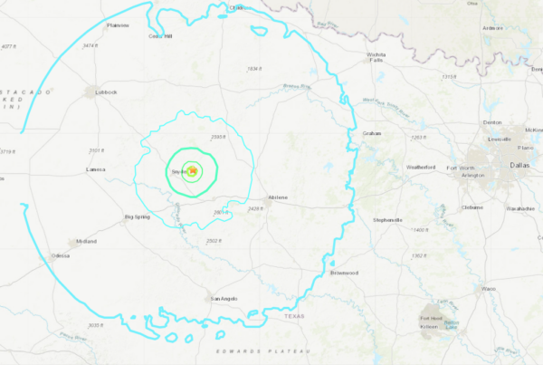 Snyder, west of Fort Worth, has felt more than 90 earthquakes in the past week