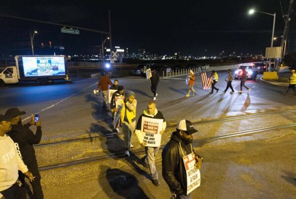 Dockworkers go on strike, snarling traffic at East and Gulf Coast ports