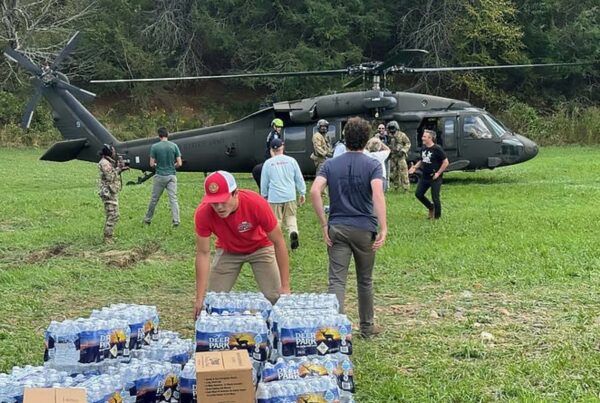 Food deliveries, aerial searches, and hugs: All in a day’s work for the National Guard after Helene