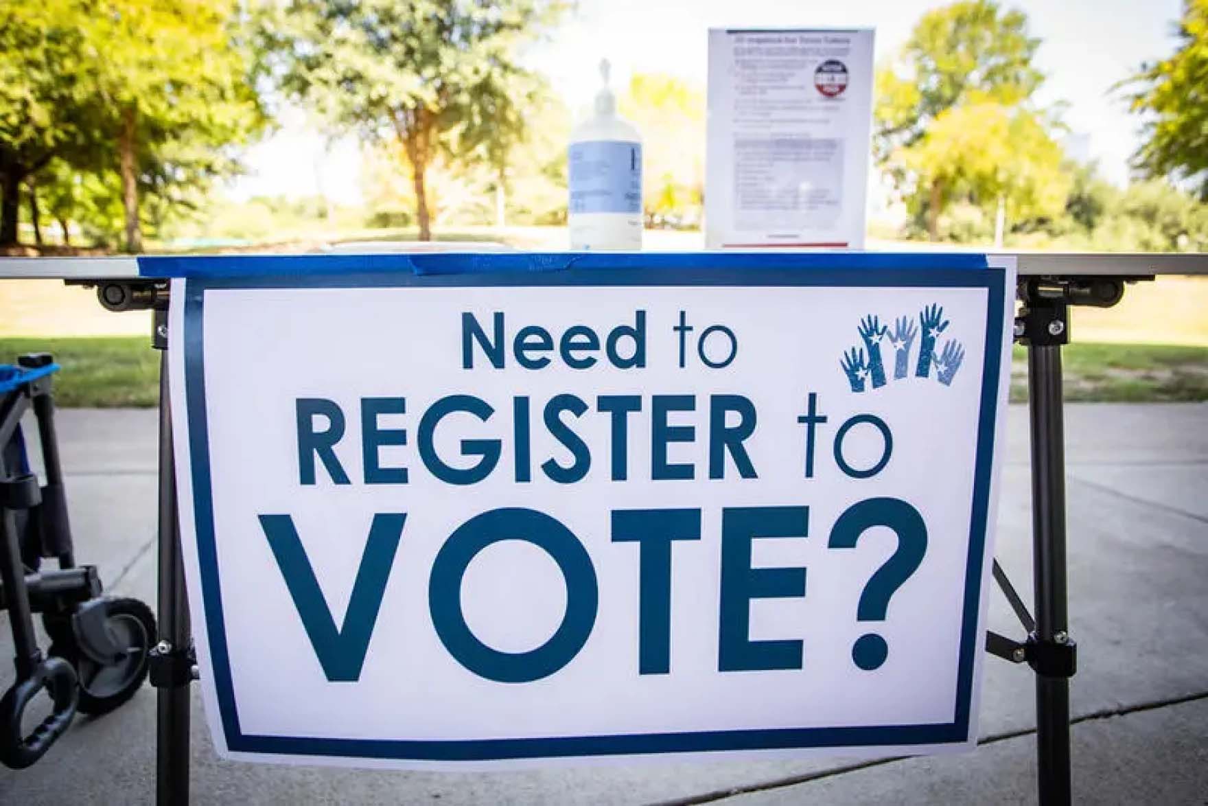 Today is the deadline to register to vote in Texas for the November