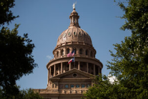 The Texas State Capitol building