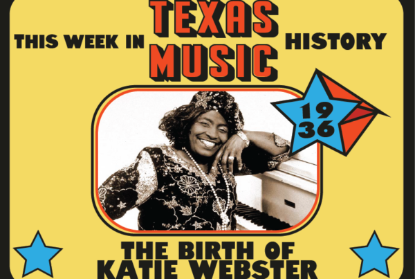 This week in Texas music history: Blues pianist Katie Webster is born